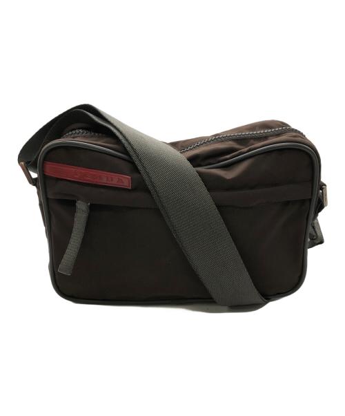 PRADA SPORTS（プラダスポーツ）PRADA SPORTS (プラダスポーツ) ナイロンショルダーバッグ／NYLON SHOULDER BAG ブラウンの古着・服飾アイテム
