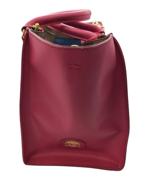 A.D.M.J.（エーディーエムジェイ）A.D.M.J. (エーディーエムジェイ) 2WAYショルダーバッグ／２WAY SHOULDER BAG ショッキングピンクの古着・服飾アイテム