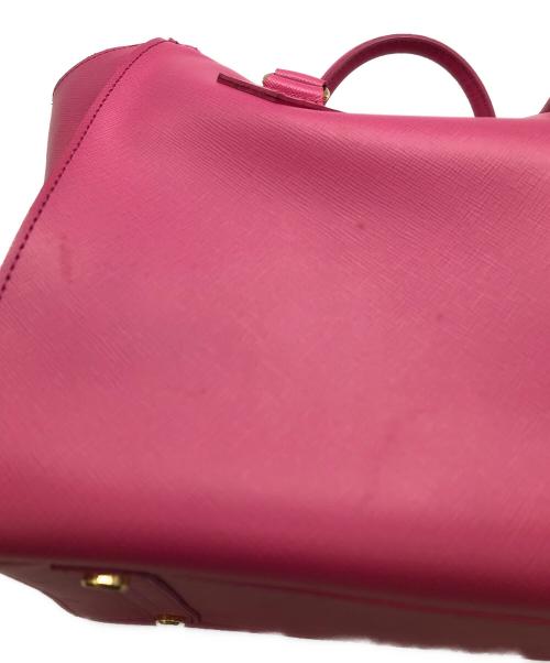 A.D.M.J.（エーディーエムジェイ）A.D.M.J. (エーディーエムジェイ) 2WAYショルダーバッグ／２WAY SHOULDER BAG ショッキングピンクの古着・服飾アイテム