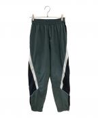 MARTINE ROSEマーティン・ローズ）の古着「サイドラインナイロンパンツ／SIDE LINE NYLON PANTS」｜グリーン