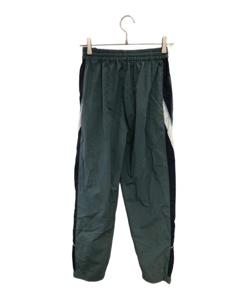 MARTINE ROSE（マーティン・ローズ）MARTINE ROSE (マーティン・ローズ) サイドラインナイロンパンツ／SIDE LINE NYLON PANTS グリーン サイズ:Mの古着・服飾アイテム