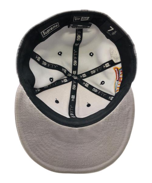 SUPREME（シュプリーム）SUPREME (シュプリーム) New Era (ニューエラ) グラディエント ボックス ロゴ ニューエラ／GRADIENT BOX LOGO NEW ERA ブラック×グレーの古着・服飾アイテム