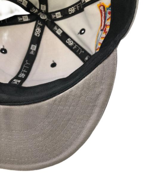 SUPREME（シュプリーム）SUPREME (シュプリーム) New Era (ニューエラ) グラディエント ボックス ロゴ ニューエラ／GRADIENT BOX LOGO NEW ERA ブラック×グレーの古着・服飾アイテム