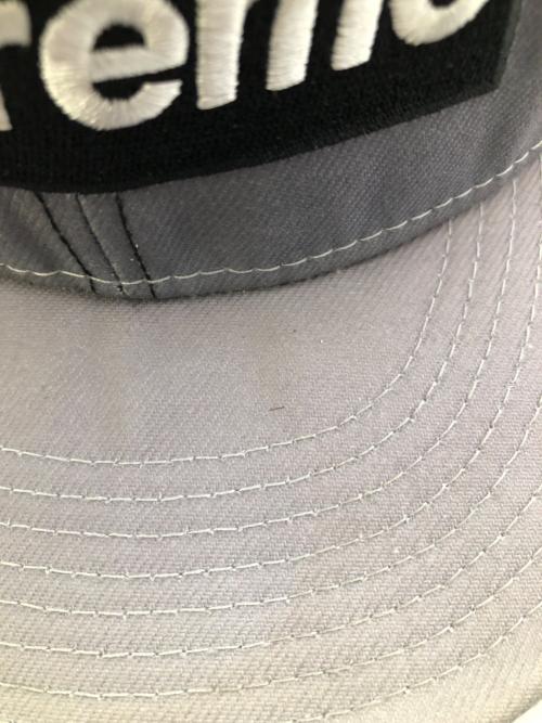 SUPREME（シュプリーム）SUPREME (シュプリーム) New Era (ニューエラ) グラディエント ボックス ロゴ ニューエラ／GRADIENT BOX LOGO NEW ERA ブラック×グレーの古着・服飾アイテム