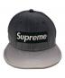 SUPREME (シュプリーム) New Era (ニューエラ) グラディエント ボックス ロゴ ニューエラ／GRADIENT BOX LOGO NEW ERA ブラック×グレー：10000円