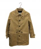 COACHコーチ）の古着「ステンカラーコート／SOUTIEN COLLAR COAT」｜ベージュ