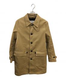 COACH（コーチ）の古着「ステンカラーコート／SOUTIEN COLLAR COAT」｜ベージュ