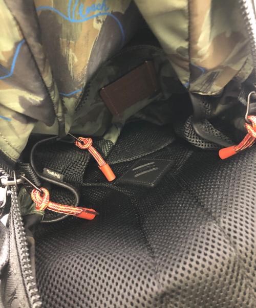 COACH（コーチ）COACH (コーチ) ぺイサー リバーシブルバックパック／PACER REVERSIBLE BACK PACK ブラックの古着・服飾アイテム