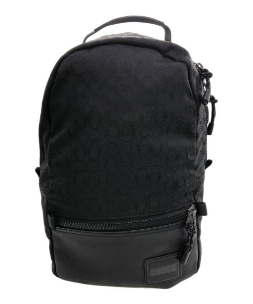 COACH（コーチ）COACH (コーチ) ぺイサー リバーシブルバックパック／PACER REVERSIBLE BACK PACK ブラックの古着・服飾アイテム