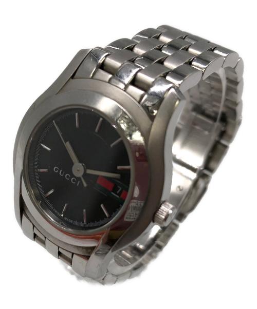 GUCCI（グッチ）GUCCI (グッチ) リストウォッチ／WRIST WATCH ブラックの古着・服飾アイテム