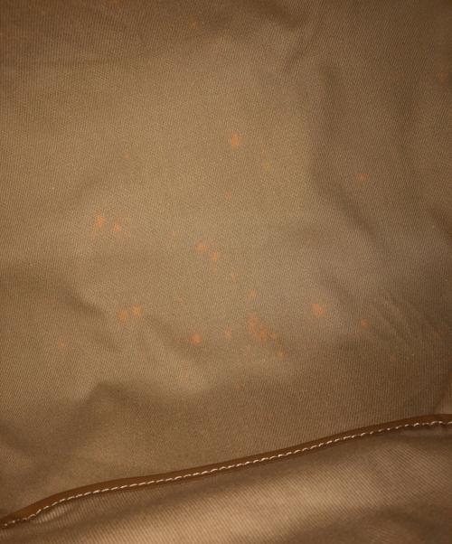 Christian Dior（クリスチャン ディオール）Christian Dior (クリスチャン ディオール) PVC加工コットンミニボストンバッグ／PVC COATING COTTON MINI BOSTON BAG ブラウン×グレーの古着・服飾アイテム