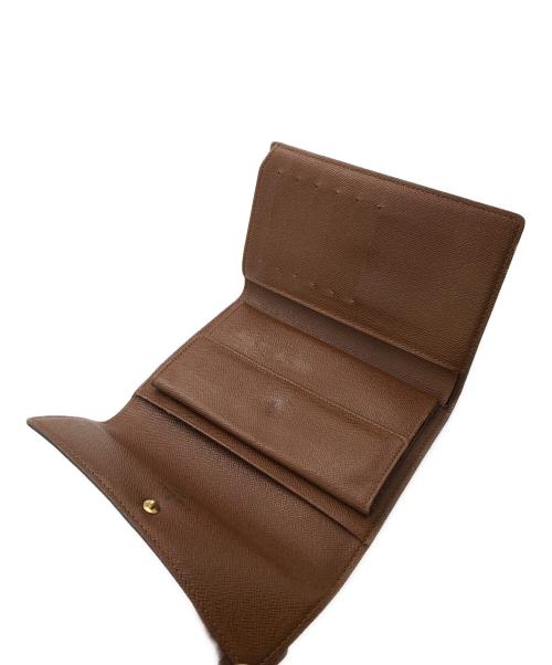 LOUIS VUITTON（ルイ ヴィトン）LOUIS VUITTON (ルイ ヴィトン) モノグラム ポルトトレゾール・エテュイ パピエ／MONOGRAM PORTE TRESOR ETUI PAPIERS ブラウンの古着・服飾アイテム