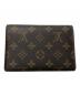 LOUIS VUITTON (ルイ ヴィトン) モノグラム ポルトトレゾール・エテュイ パピエ／MONOGRAM PORTE TRESOR ETUI PAPIERS ブラウン：21000円