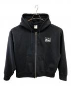 NIKE×stussyナイキ×ステューシー）の古着「ウォッシュドフリースフーディ