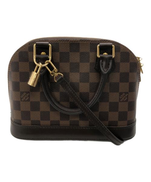 LOUIS VUITTON（ルイ ヴィトン）LOUIS VUITTON (ルイ ヴィトン) ダミエ・アルマBB／Ⅾ’AMIER ALMA BB ブラウンの古着・服飾アイテム