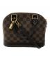 LOUIS VUITTON（ルイ ヴィトン）の古着「ダミエ・アルマBB／Ⅾ’AMIER ALMA BB」｜ブラウン