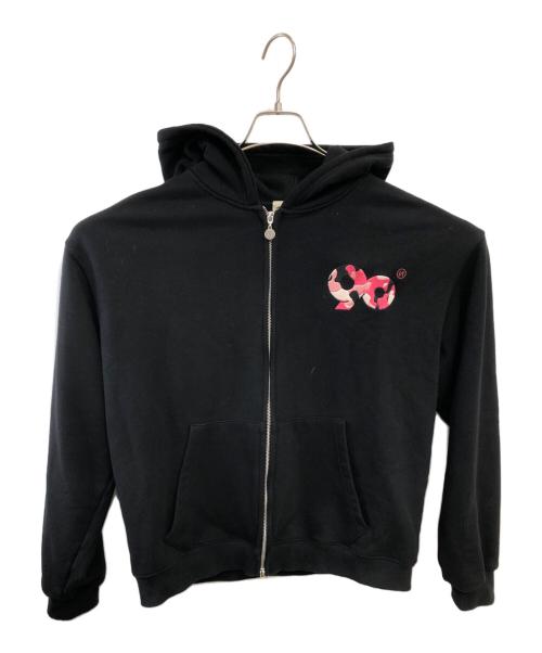 9090（9090）9090 (9090) 90カモフラロゴ セットアップスウェット／90 CAMOFLA LOGO SET UP SWEAT ブラック サイズ:Lの古着・服飾アイテム