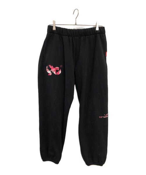 9090（9090）9090 (9090) 90カモフラロゴ セットアップスウェット／90 CAMOFLA LOGO SET UP SWEAT ブラック サイズ:Lの古着・服飾アイテム