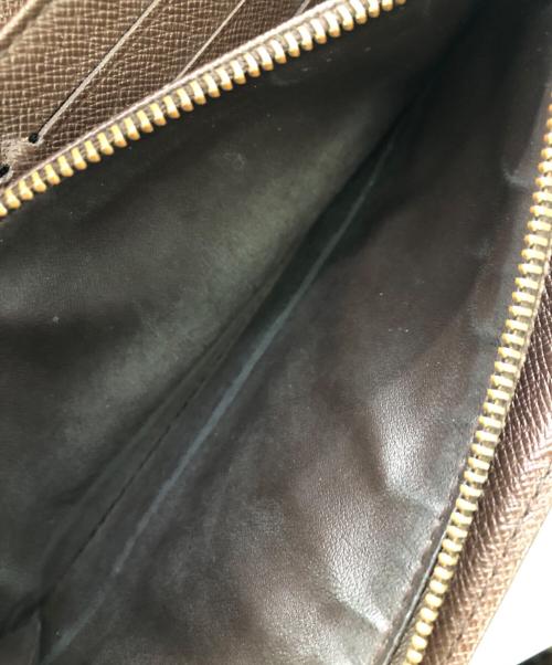 LOUIS VUITTON（ルイ ヴィトン）LOUIS VUITTON (ルイ ヴィトン) ダミエ・ポルトフォイユ・サラ ロングウォレット／DAMIER PORTEFEUILLE SARAH LONG WALLET ブラウンの古着・服飾アイテム