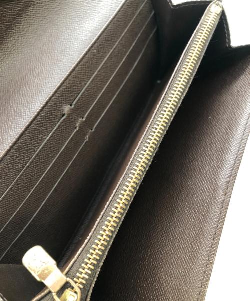 LOUIS VUITTON（ルイ ヴィトン）LOUIS VUITTON (ルイ ヴィトン) ダミエ・ポルトフォイユ・サラ ロングウォレット／DAMIER PORTEFEUILLE SARAH LONG WALLET ブラウンの古着・服飾アイテム