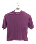 AURALEEオーラリー）の古着「ソフトコードビッグT／SOFT CORD BIG TEE」｜パープル