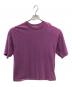 AURALEE（オーラリー）の古着「ソフトコードビッグT／SOFT CORD BIG TEE」｜パープル