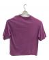 AURALEE (オーラリー) ソフトコードビッグT／SOFT CORD BIG TEE パープル サイズ:5：4000円