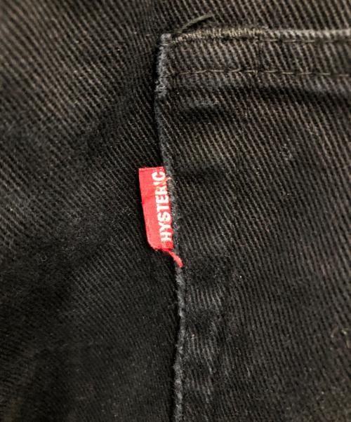 Hysteric Glamour（ヒステリックグラマー）Hysteric Glamour (ヒステリックグラマー) キンキージーンズ ブラックデニム／KINKY JEANS BLACK DENIM  ブラック サイズ:SIZE Sの古着・服飾アイテム