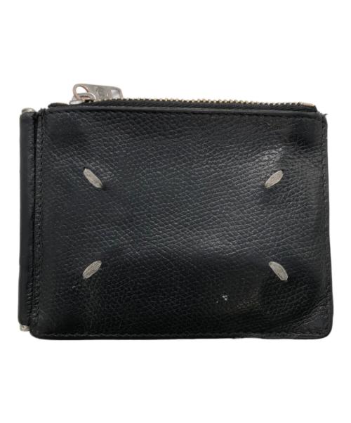 Maison Margiela（メゾンマルジェラ）Maison Margiela (メゾンマルジェラ) マネークリップウォレット／MONEY CLIP WALLET  ブラックの古着・服飾アイテム