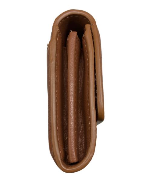 COLE HAAN（コールハーン）COLE HAAN (コールハーン) チェーンショルダーウォレット ブラウンの古着・服飾アイテム