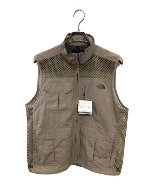 THE NORTH FACE（ザ ノース フェイス）THE NORTH FACE (ザ ノース フェイス) トレッカーメッシュベスト／TREKKER MESH VEST ベージュ サイズ:SIZE Mの古着・服飾アイテム