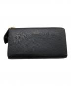 LOUIS VUITTONルイ ヴィトン）の古着「トリヨン ポルトフォイユ・コメット／TAURILLON PORTEFEUILLE COMET」｜ブラック×ピンク