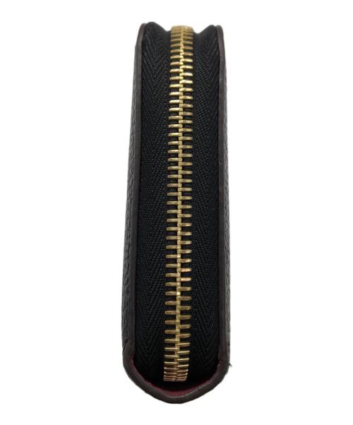 LOUIS VUITTON（ルイ ヴィトン）LOUIS VUITTON (ルイ ヴィトン) トリヨン ポルトフォイユ・コメット／TAURILLON PORTEFEUILLE COMET ブラック×ピンクの古着・服飾アイテム