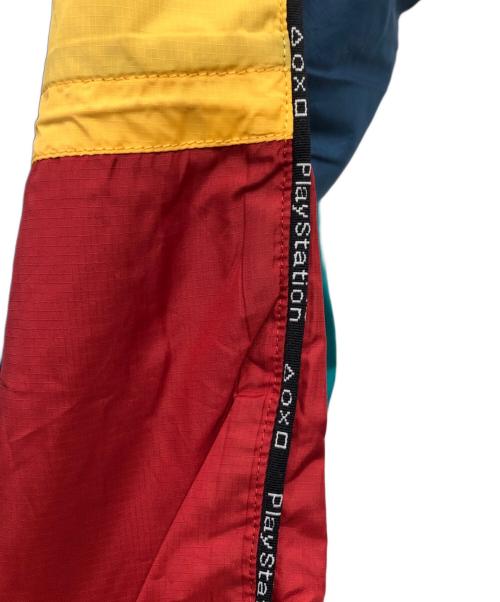 Gcores Industries（ジーコアス インダストリーズ）Gcores Industries (ジーコアス インダストリーズ) PlayStation ソフトシェルジャケット／SOFT SHELL JACKET ブルー サイズ:SIZE Mの古着・服飾アイテム