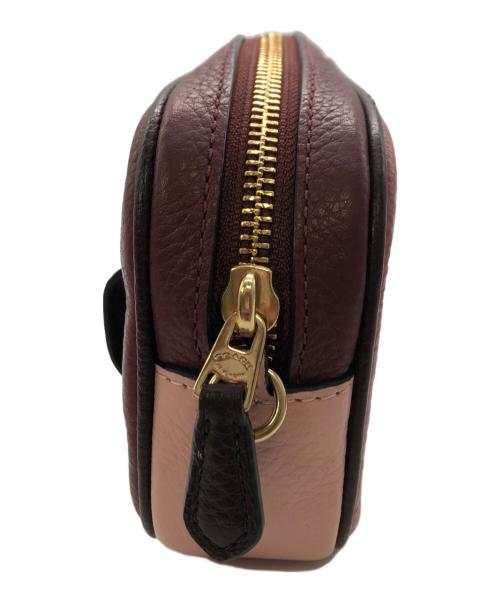 COACH（コーチ）COACH (コーチ) ホースアンドキャリッジ クロスボディバッグ／HORSE AND CARRIAGE CROSS BODY BAG ピンクの古着・服飾アイテム