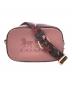 COACH（コーチ）の古着「ホースアンドキャリッジ クロスボディバッグ／HORSE AND CARRIAGE CROSS BODY BAG」｜ピンク