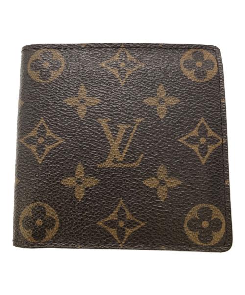 LOUIS VUITTON（ルイ ヴィトン）LOUIS VUITTON (ルイ ヴィトン) モノグラム・ポルトフォイユ・マルコ／MONOGRAM PORTEFEUILLE MARCO ブラウンの古着・服飾アイテム