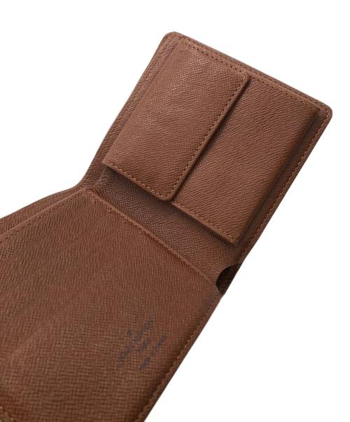 LOUIS VUITTON（ルイ ヴィトン）LOUIS VUITTON (ルイ ヴィトン) モノグラム・ポルトフォイユ・マルコ／MONOGRAM PORTEFEUILLE MARCO ブラウンの古着・服飾アイテム