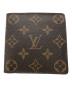LOUIS VUITTON (ルイ ヴィトン) モノグラム・ポルトフォイユ・マルコ／MONOGRAM PORTEFEUILLE MARCO ブラウン：35000円
