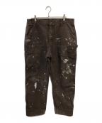 CarHarttカーハート）の古着「ダブルニーペインターパンツ／DOUBLE KNEE PAINTER PANTS」｜ブラウン