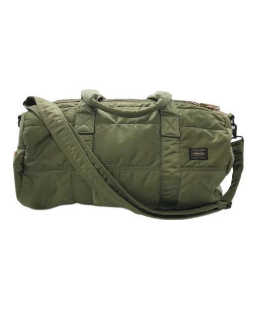 PORTER（ポーター）PORTER (ポーター) タンカー ボストンバッグ／TANKER BOSTON BAG グリーンの古着・服飾アイテム