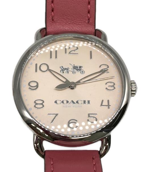 COACH（コーチ）COACH (コーチ) デランシー リストウォッチ／DELANCY WRIST WATCH ベージュの古着・服飾アイテム