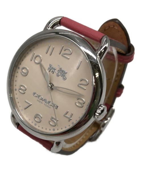 COACH（コーチ）COACH (コーチ) デランシー リストウォッチ／DELANCY WRIST WATCH ベージュの古着・服飾アイテム