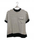UNITED TOKYOユナイテッドトーキョー）の古着「スビン×スーピマ コットン ボーダーTシャツ／SUVIN×SUPIMA COTTON BORDER T-SHIRT」