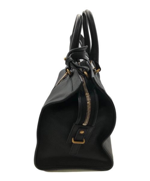 Yves Saint Laurent（イヴサンローラン）Yves Saint Laurent (イヴサンローラン) カバスシックミニ／CABAS CHYC MINI ブラックの古着・服飾アイテム