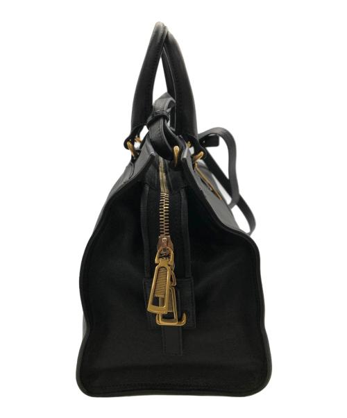 Yves Saint Laurent（イヴサンローラン）Yves Saint Laurent (イヴサンローラン) カバスシックミニ／CABAS CHYC MINI ブラックの古着・服飾アイテム