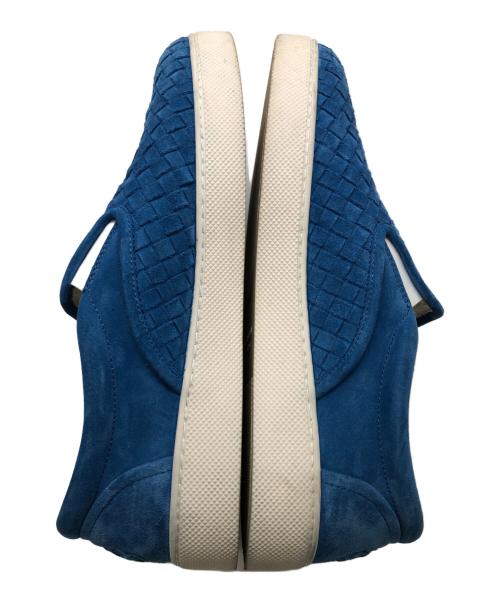 BOTTEGA VENETA（ボッテガベネタ）BOTTEGA VENETA (ボッテガベネタ) イントレチャート スリッポン／INTRECCIATO SLIP-ON ブルー サイズ:42の古着・服飾アイテム