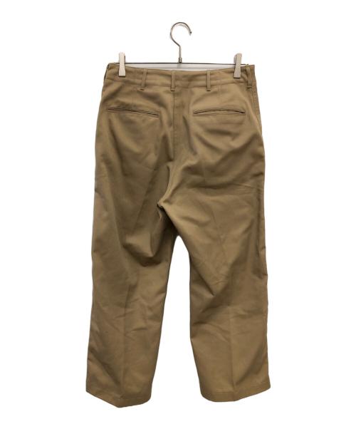 HYKE（ハイク）HYKE (ハイク) T/C ツイル アーミー チノ／T/C TWILL ARMY CHINOS ベージュ サイズ:XLの古着・服飾アイテム