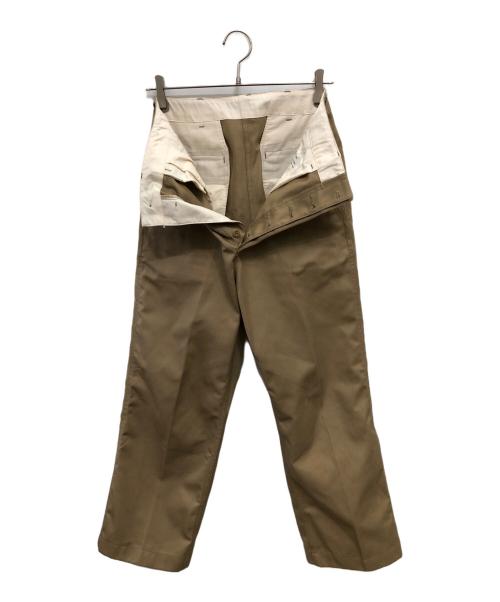 HYKE（ハイク）HYKE (ハイク) T/C ツイル アーミー チノ／T/C TWILL ARMY CHINOS ベージュ サイズ:XLの古着・服飾アイテム