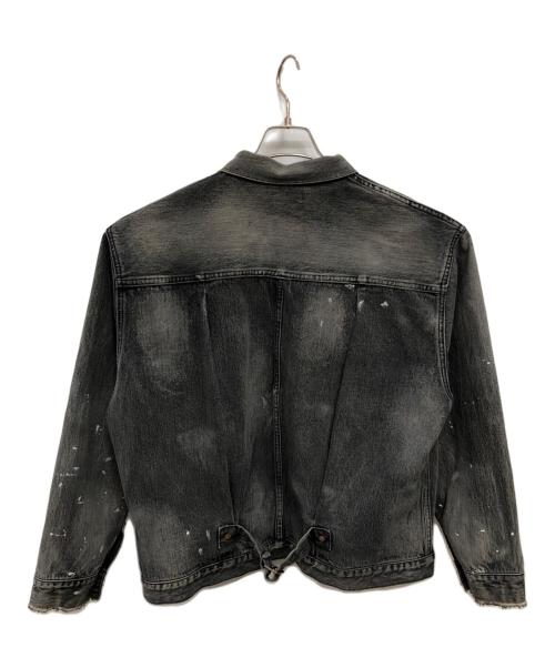 flagstuff（フラグスタフ）flagstuff (フラグスタフ) トラッカージャケット スタイル1st／TRACKER JACKET STYLE 1ST ブラック サイズ:Ｌの古着・服飾アイテム